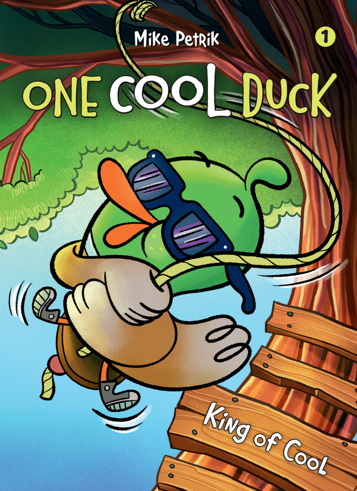 One Cool Duck #1: King of Cool (One Cool Duck) book cover by Mike Petrik