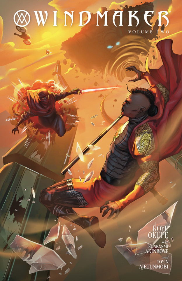 WindMaker Volume 2 book cover by Roye Okupe