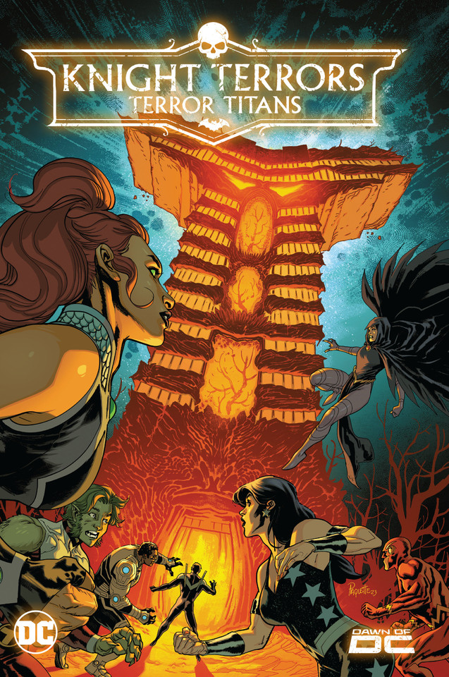 Knight Terrors: Terror Titans book cover by Mark Waid, Jeremy Haun, Ed Brisson