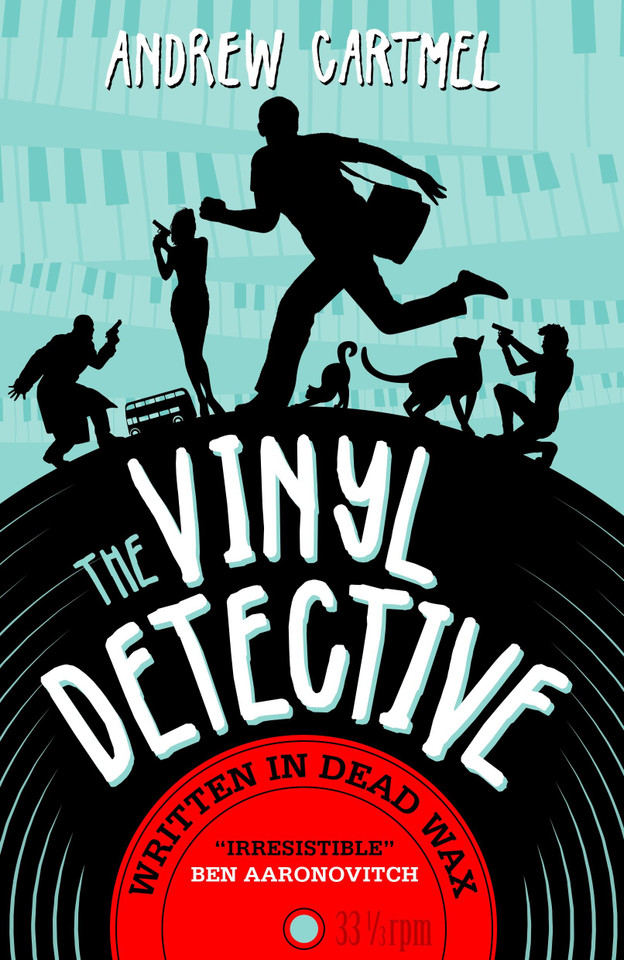 Written in Dead Wax: The First Vinyl Detective Mystery (The Vinyl Detective) book cover by Andrew Cartmel