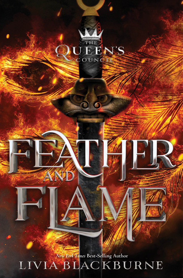 Feather and Flame (Queen's Council) book cover by Livia Blackburne