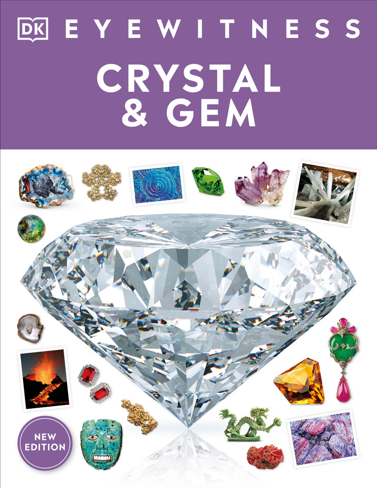 Eyewitness Crystal and Gem (DK Eyewitness) book cover by DK