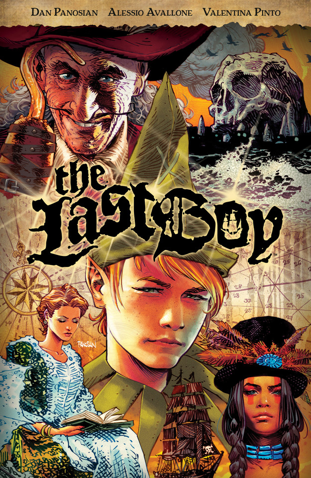 The Last Boy (The Last Boy) book cover by Dan Panosian