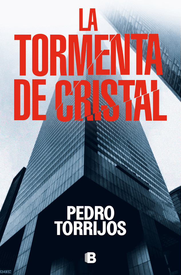La tormenta de cristal / The Glass Storm book cover by Pedro Torrijos
