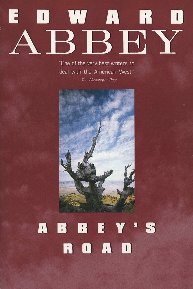 Abbey's Road book cover by Edward Abbey