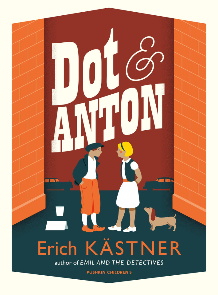 Dot and Anton book cover by Erich Kästner