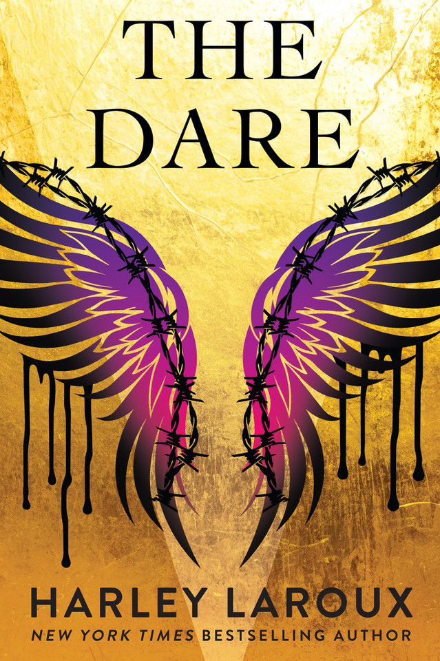 The Dare book cover by Harley Laroux