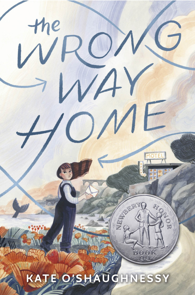 The Wrong Way Home: (Newbery Honor Award Winner) book cover by Kate O'Shaughnessy