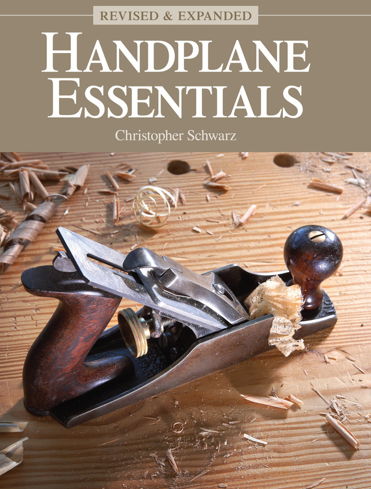 Handplane Essentials, Revised & Expanded book cover by Christopher Schwarz