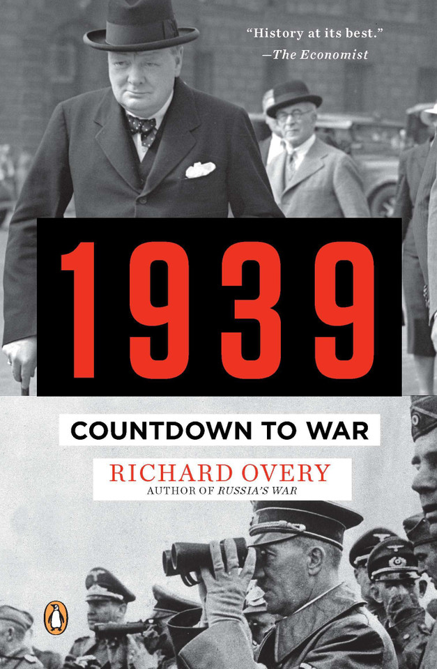 1939: Countdown to War book cover by Richard Overy