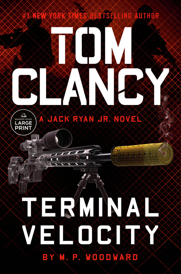 Tom Clancy Terminal Velocity (A Jack Ryan Jr. Novel) book cover by M.P. Woodward