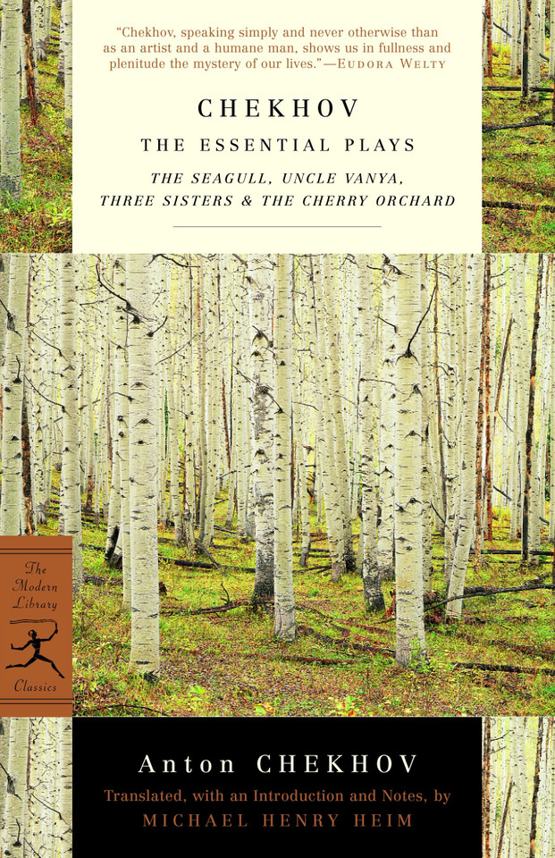Chekhov: The Essential Plays: The Seagull, Uncle Vanya, Three Sisters & The Cherry Orchard (Modern Library Classics) book cover by Anton Chekhov