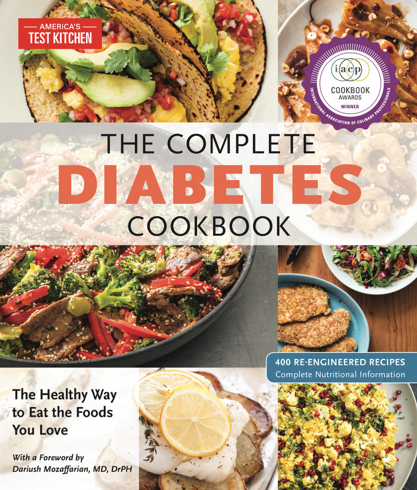 The Complete Diabetes Cookbook: The Healthy Way to Eat the Foods You Love (The Complete ATK Cookbook Series) book cover by 