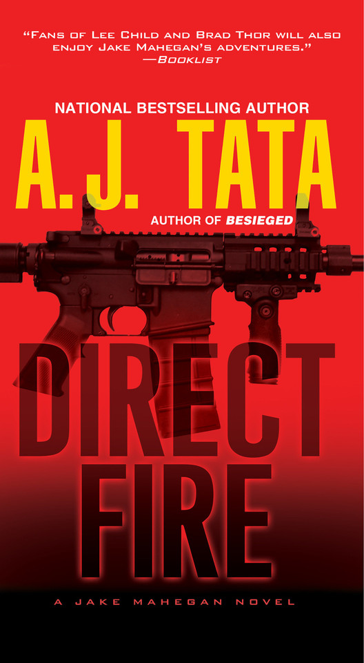 Direct Fire (A Jake Mahegan Thriller) book cover by Anthony J. Tata