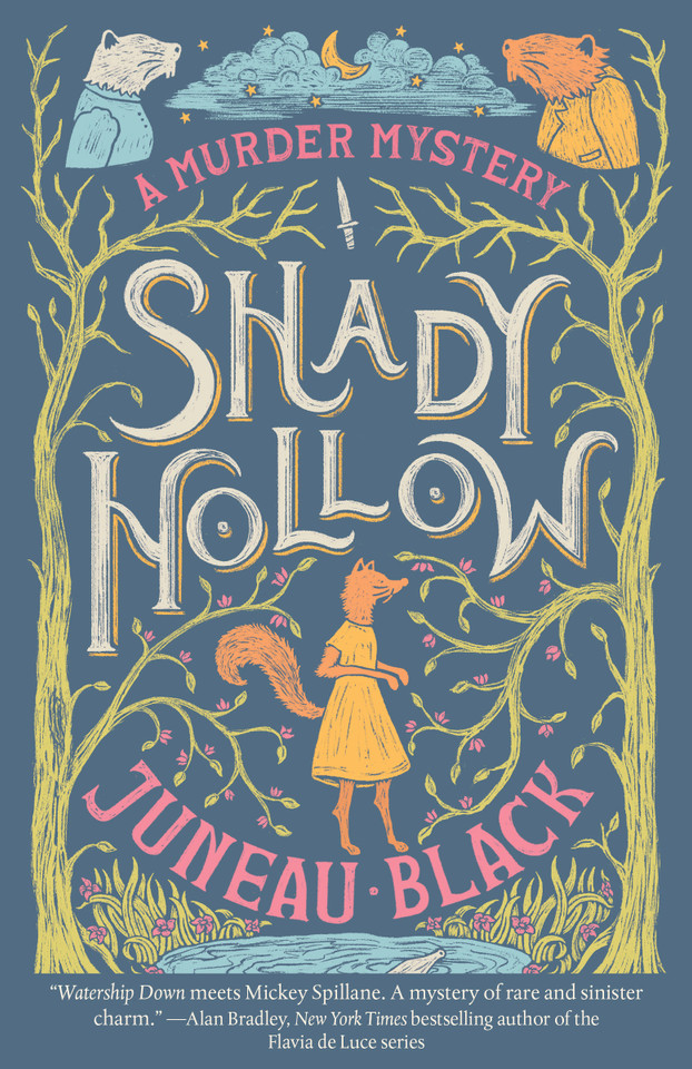 Shady Hollow (A Shady Hollow Mystery) book cover by Juneau Black