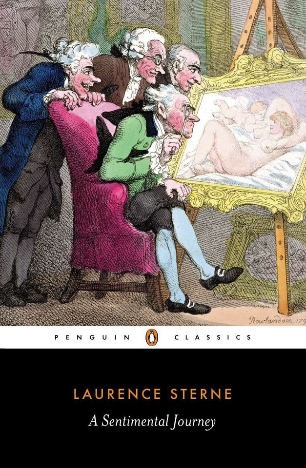A Sentimental Journey book cover by Laurence Sterne