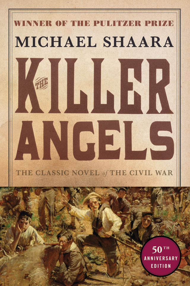 The Killer Angels: The Classic Novel of the Civil War (Civil War Trilogy) book cover by Michael Shaara