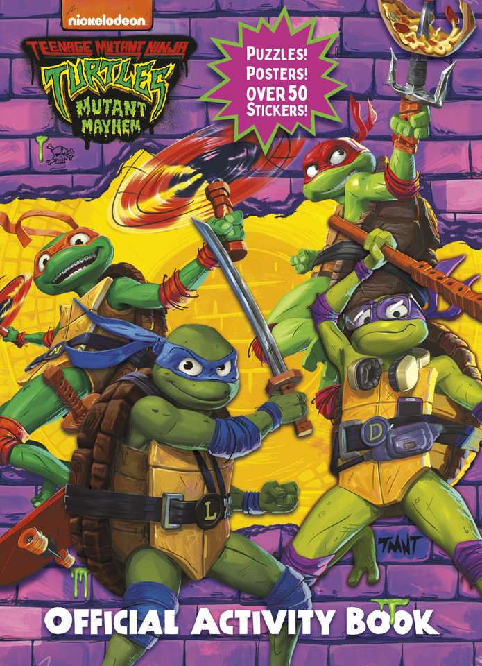 Teenage Mutant Ninja Turtles: Mutant Mayhem: Official Activity Book book cover by Random House