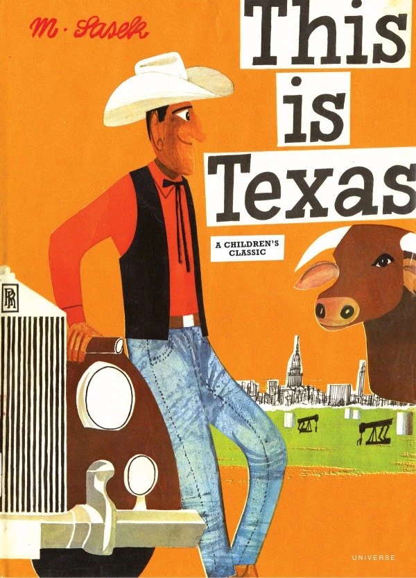 This Is Texas: A Children's Classic (This is . . .) book cover by Miroslav Sasek