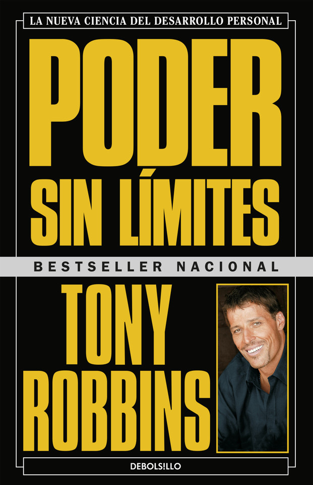 Poder sin límites / Unlimited Power book cover by Anthony Robbins