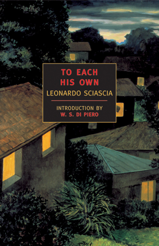 To Each His Own book cover by Leonardo Sciascia