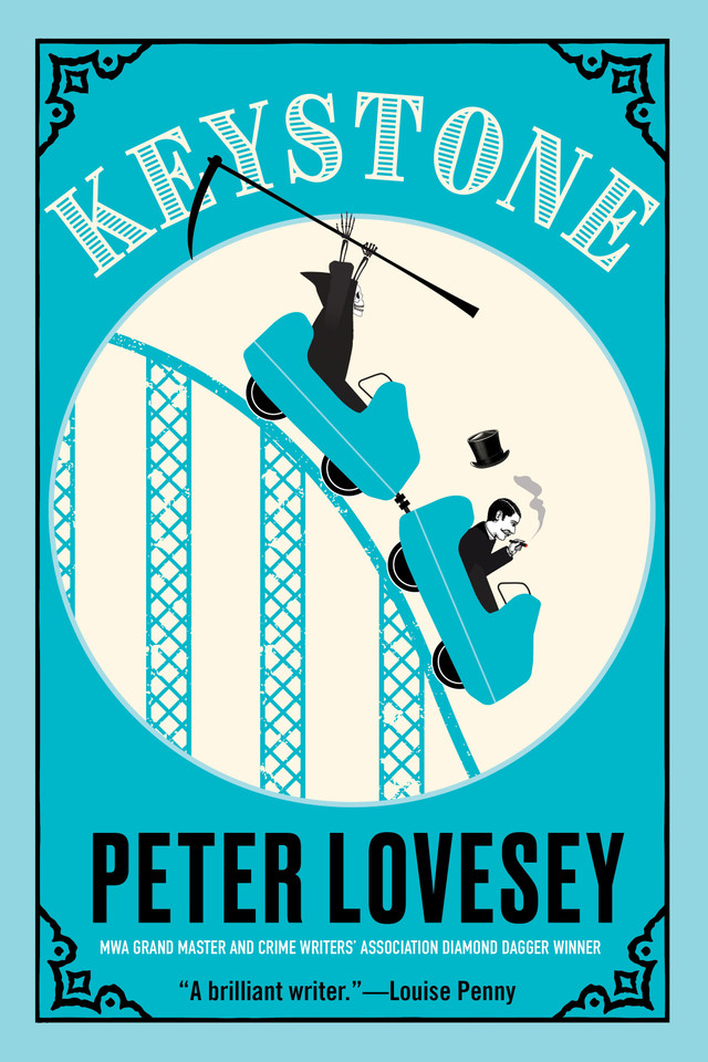 Keystone book cover by Peter Lovesey