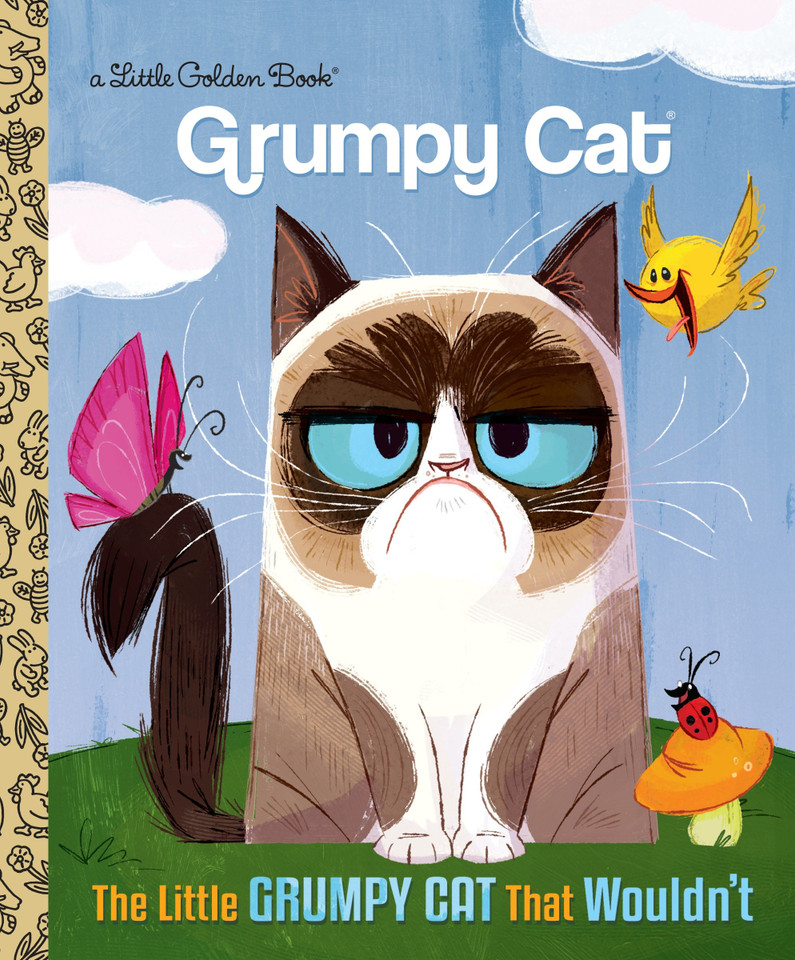 The Little Grumpy Cat that Wouldn't (Grumpy Cat) (Little Golden Book) book cover by Golden Books