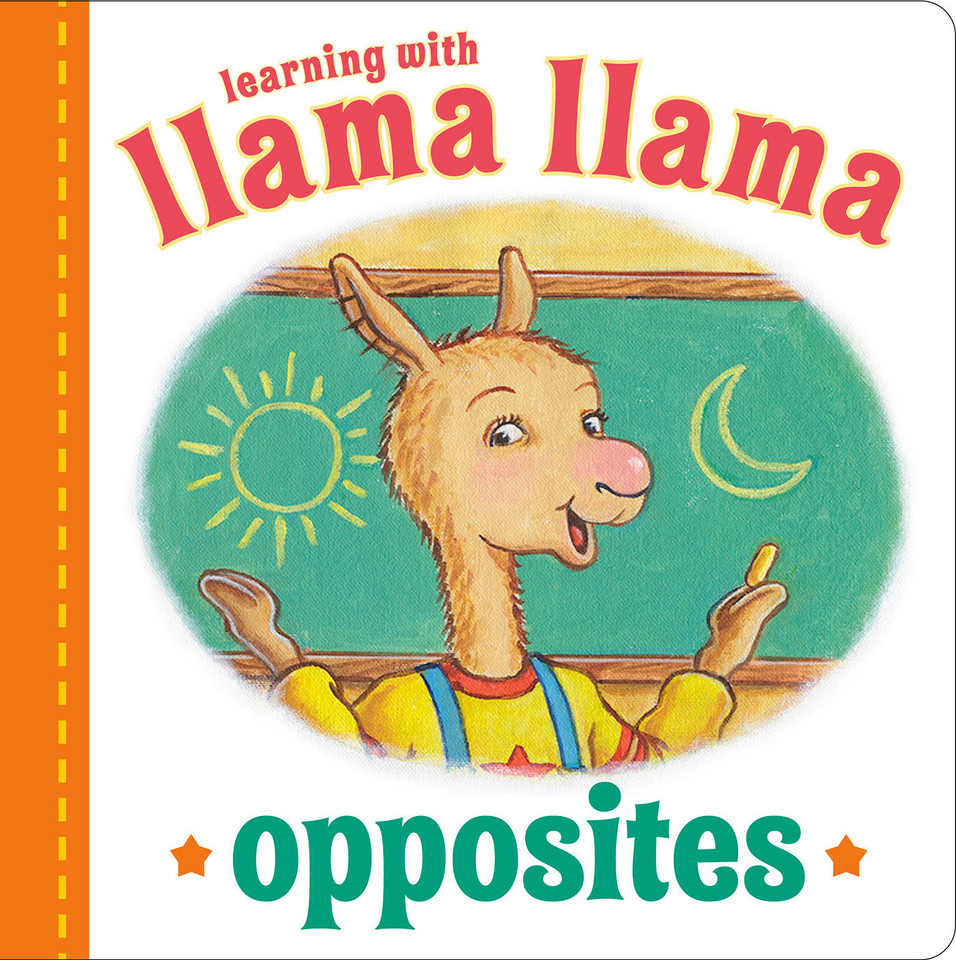 Llama Llama Opposites (Llama Llama) book cover by Anna Dewdney