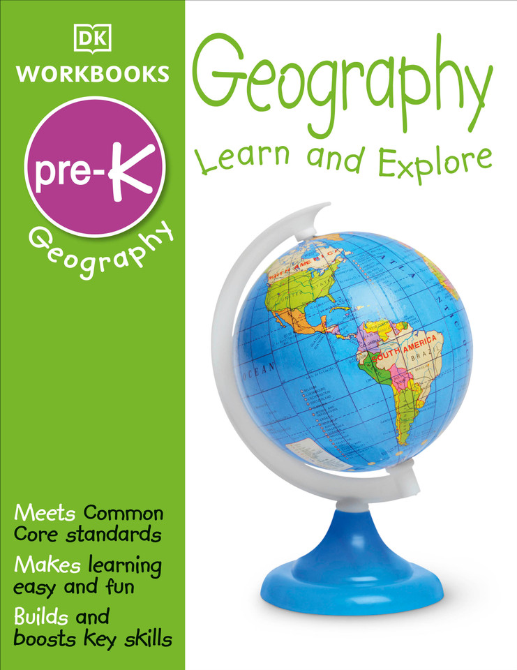 DK Workbooks: Geography Pre-K: Learn and Explore (DK Workbooks) book cover by DK