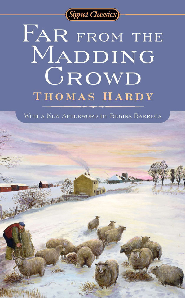 Far From the Madding Crowd book cover by Thomas Hardy