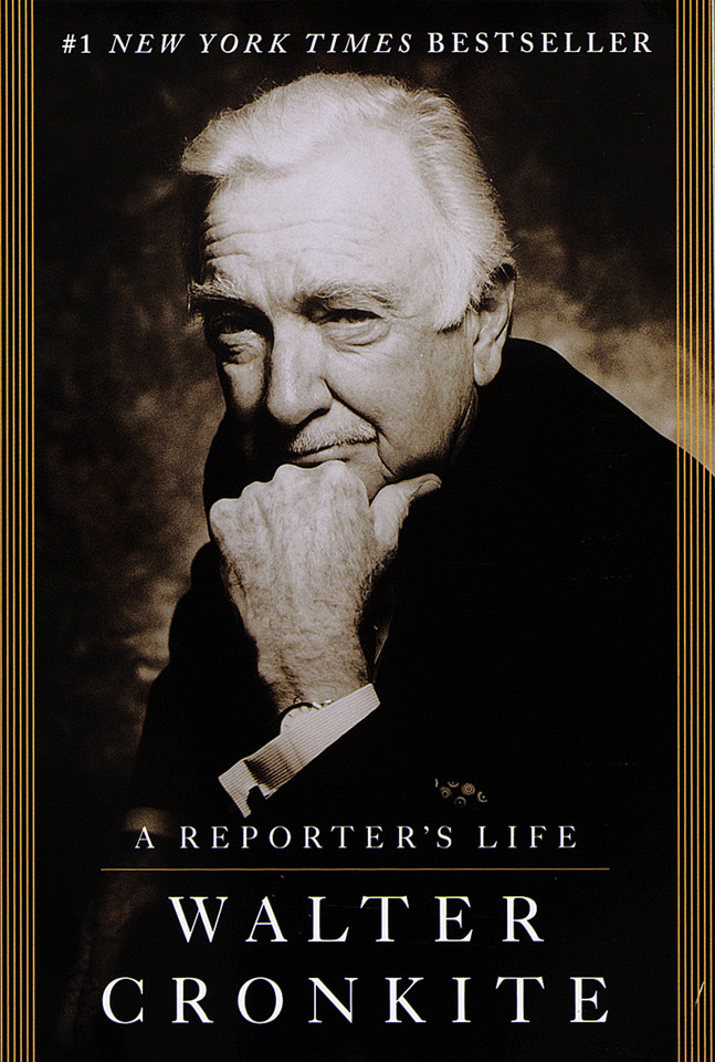 A Reporter's Life book cover by Walter Cronkite