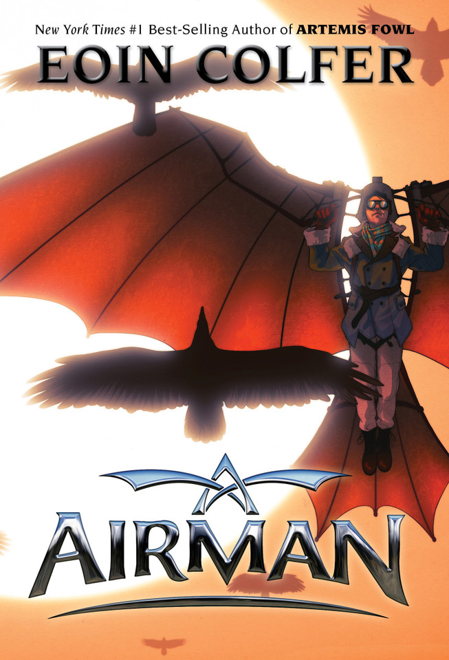 Airman book cover by Eoin Colfer