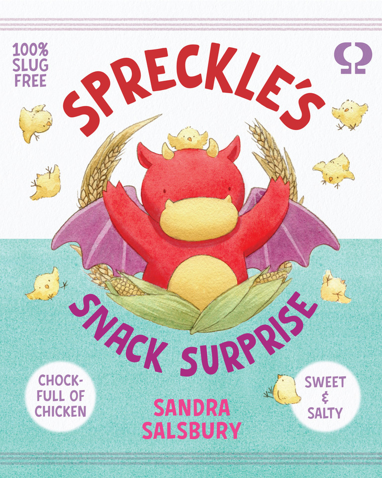 Spreckle's Snack Surprise book cover by Sandra Salsbury