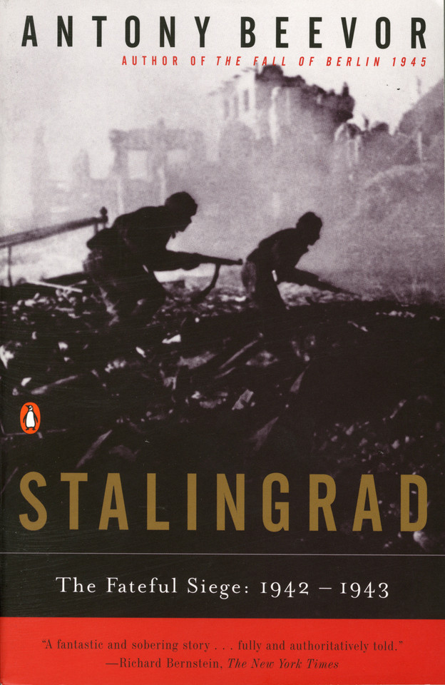 Stalingrad: The Fateful Siege: 1942-1943 book cover by Antony Beevor