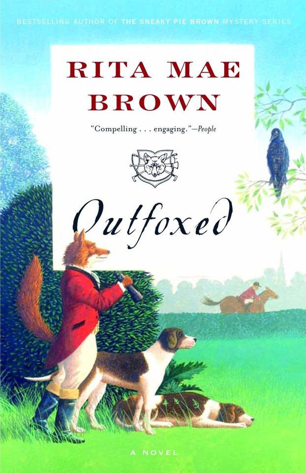 Outfoxed: A Novel ("Sister" Jane) book cover by Rita Mae Brown