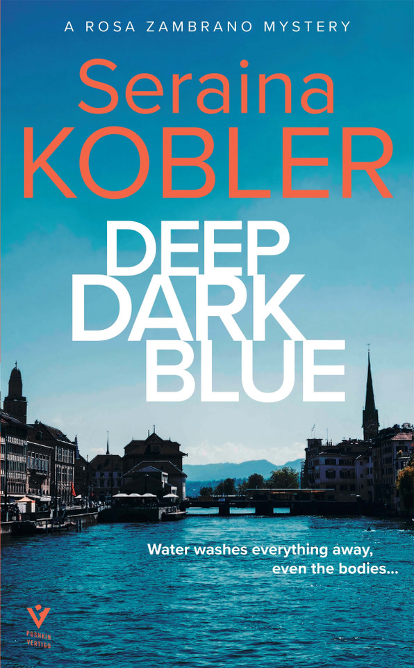 Deep Dark Blue book cover by Seraina Kobler