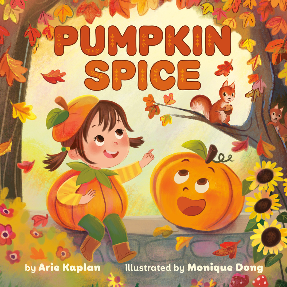 Pumpkin Spice book cover by Arie Kaplan