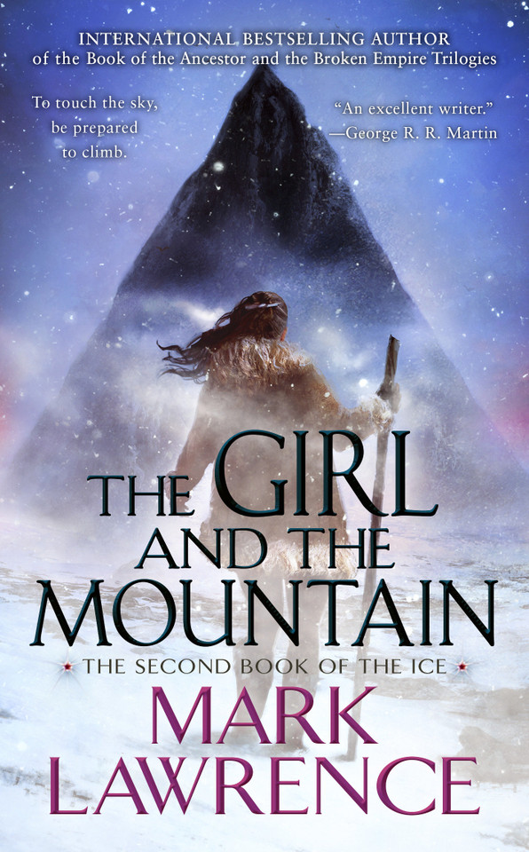 The Girl and the Mountain (The Book of the Ice) book cover by Mark Lawrence