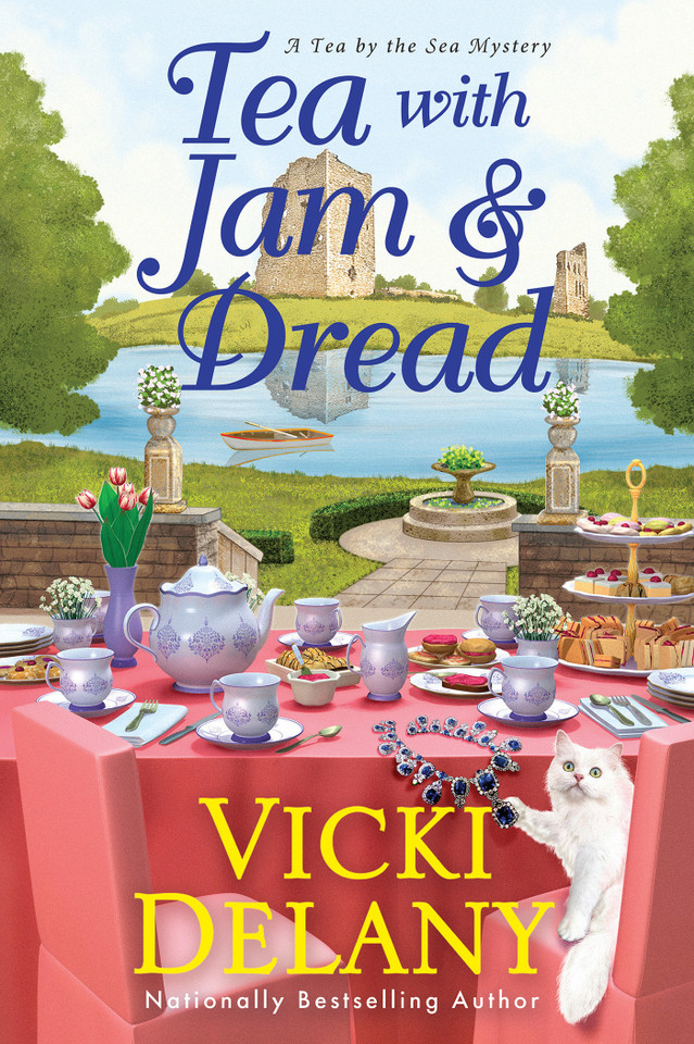 Tea with Jam & Dread (Tea by the Sea Mysteries) book cover by Vicki Delany