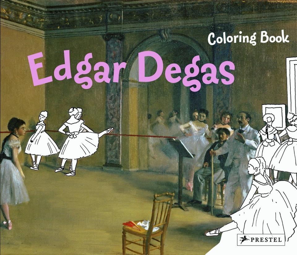 Edgar Degas: Coloring Book (Coloring Books) book cover by Annette Roeder
