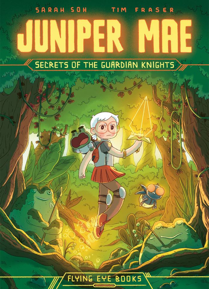 Juniper Mae: Secrets of the Guardian Knights (Juniper Mae) book cover by Tim Fraser