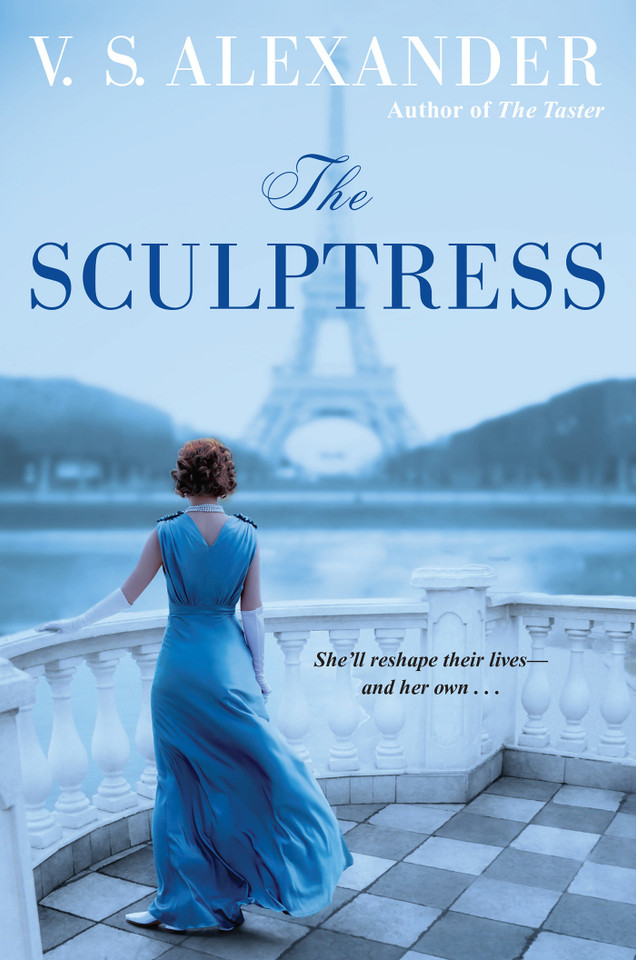 The Sculptress book cover by V.S. Alexander