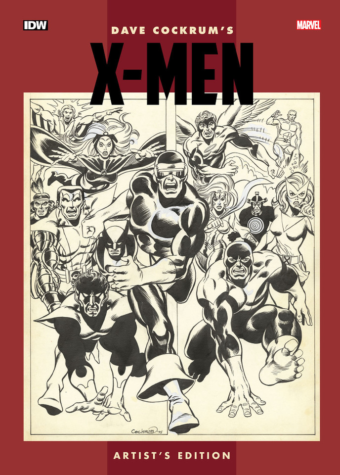 Dave Cockrum's X-Men Artist's Edition (Artist Edition) book cover by 