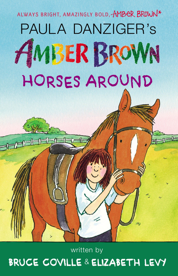 Amber Brown Horses Around (Amber Brown) book cover by Paula Danziger, Bruce Coville, Elizabeth Levy
