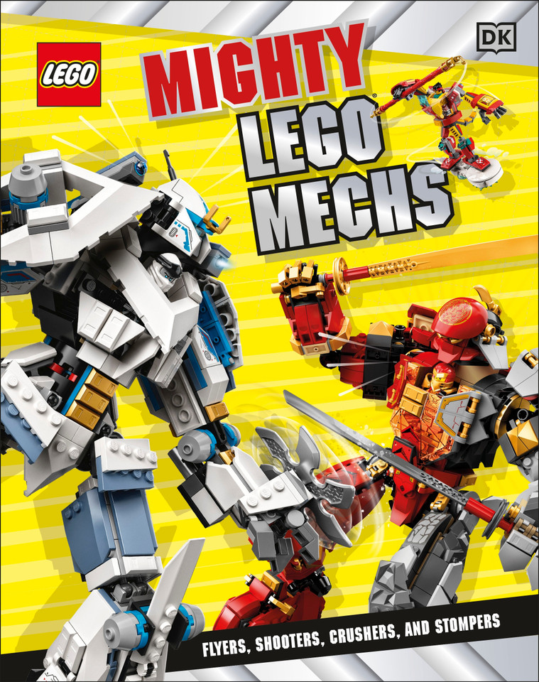 Mighty LEGO Mechs: Flyers, Shooters, Crushers, and Stompers book cover by DK