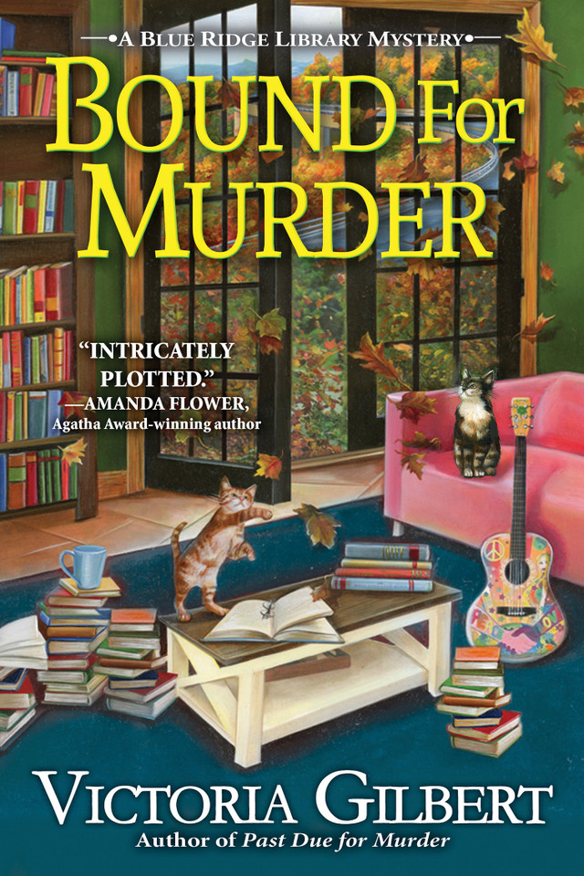 Bound for Murder: A Blue Ridge Library Mystery (A Blue Ridge Library Mystery) book cover by Victoria Gilbert