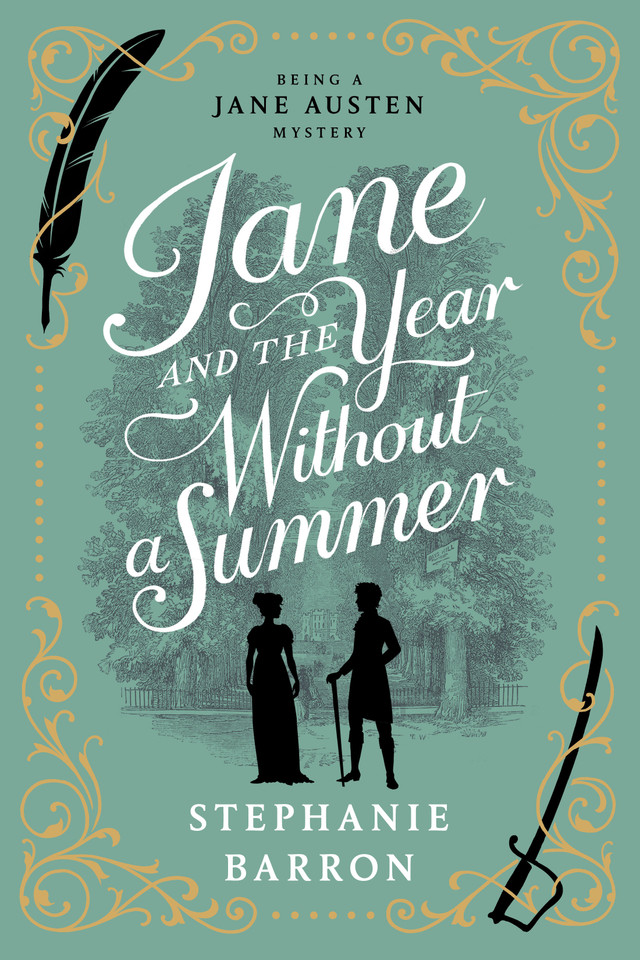 Jane and the Year Without a Summer (Being a Jane Austen Mystery) book cover by Stephanie Barron