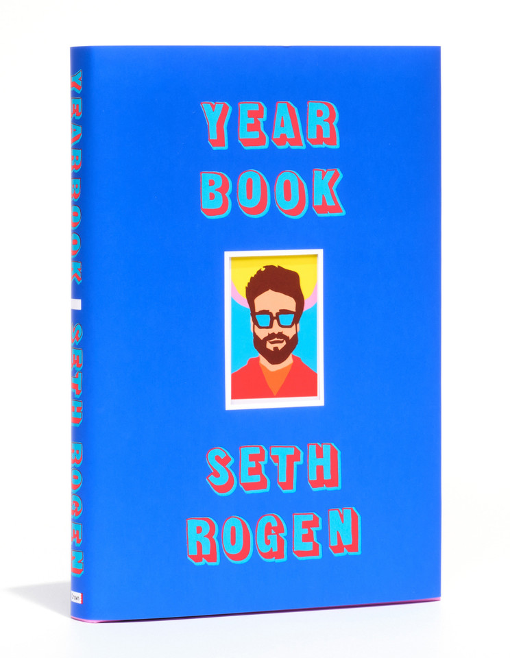 Yearbook book cover by Seth Rogen
