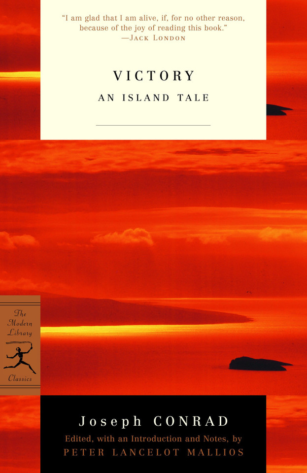Victory: An Island Tale (Modern Library Classics) book cover by Joseph Conrad