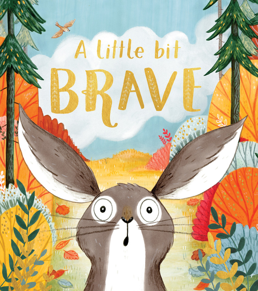 A Little Bit Brave book cover by Nicola Kinnear